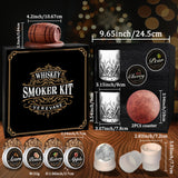 Darrahopens Home & Garden > Kitchenware > Drinkware Whiskey Smoker Kit with 6 Wood Flavors & Accessories