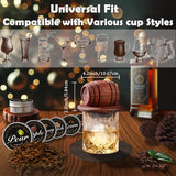 Darrahopens Home & Garden > Kitchenware > Drinkware Whiskey Smoker Kit with 6 Wood Flavors & Accessories