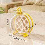 Darrahopens Home & Garden > Kitchenware > Drinkware Yellow Portable Press-Release Ice Cube Maker Bottle - Makes 12 Cubes, Doubles as Bottle