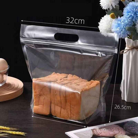 Darrahopens Home & Garden > Kitchenware > Food Storage 100 Pack [Clear Bread Bags] Holds 450g
