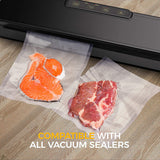 Darrahopens Home & Garden > Kitchenware > Food Storage 1ROLL 15CM Vacuum Sealer Bags Rolls Vaccum Food Saver Storage Seal 6M
