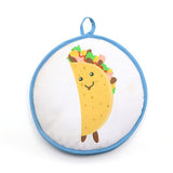 Darrahopens Home & Garden > Kitchenware > Food Storage 2-Pack 12-Inch Tortilla Warmer Pouch for Soft Tacos, Pancakes & Potatoes (30x30cm, Style 3)