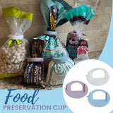 Darrahopens Home & Garden > Kitchenware > Food Storage 3-Pack of Food Clips - Universal for Snack & Grain Bags - Airtight & Available in 3 Colors - 7.5x5.5 cm
