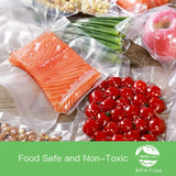 Darrahopens Home & Garden > Kitchenware > Food Storage 4 Roll VACUUM FOOD SEALER BAGS SAVER SEAL ROLLS STORAGE COMMERCIAL HEAT GRADE 28CMX6M