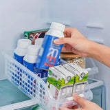Darrahopens Home & Garden > Kitchenware > Food Storage 4pcs Refrigerator Storage Box Transparent Plastic Household Organizer Kitchen