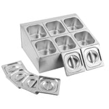 Darrahopens Home & Garden > Kitchenware > Food Storage 5-Star Chef 6 Pan Food Serving Display Container Stainless Steel Food Container Lids In Australia - Darrahopens