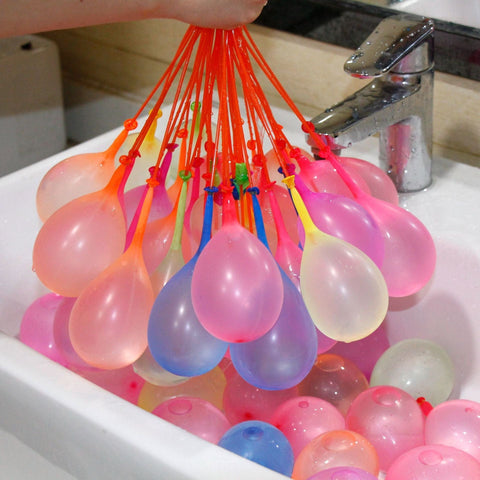 Darrahopens Home & Garden > Kitchenware > Food Storage 6 x Bunches Of water Balloons total 111 pack Rapid-Filling Self-Sealing Water Balloons