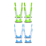 Darrahopens Home & Garden > Kitchenware > Food Storage 8PCS Kitchen Bag Holder Stand Plastic Storage Rack Food Storage Bag Organizer