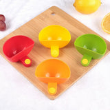 Darrahopens Home & Garden > Kitchenware > Food Storage 8PCS Plastic Salad Dressing Box Set Double Clip Bowl Snack Container with Spoon