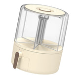 Darrahopens Home & Garden > Kitchenware > Food Storage 9.6L 6 Grid Rice Grain Dispenser One Click Operation Rotating Cereal Storage Container Dry Food Dispenser Bucket In Australia - Darrahopens