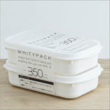 Darrahopens Home & Garden > Kitchenware > Food Storage Airtight 350ml Food Storage Containers, 2-Pack – BPA-Free, Freezer & Microwave Safe with Soft-Seal Lids, Stackable for Fridge Organization, Perfect for Meal Prep, Snacks, and Leftovers (White)