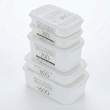 Darrahopens Home & Garden > Kitchenware > Food Storage Airtight Food Storage Containers Set – 5-Piece Multi-Size (2x350ml, 1x700ml, 1x800ml, 1x1600ml), BPA-Free, Freezer & Microwave Safe with Soft-Seal Lids, Stackable for Complete Kitchen Organization (White)