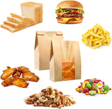 Darrahopens Home & Garden > Kitchenware > Food Storage Bread Bag - Kraft paper with transparent window - 30*12*9 cm | Medium baking bag - Suitable for storing bread, cookies, and snacks - Includes resealable tape