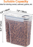 Darrahopens Home & Garden > Kitchenware > Food Storage CARLA HOME Airtight Cereal Storage Containers BPA-Free Food Dispensers with Pouring Lids for Pantry & Kitchen (4 Pack 2,5L)
