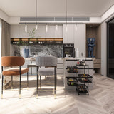 Darrahopens Home & Garden > Kitchenware > Food Storage CARLA HOME Metal 5-Tier Rolling Vegetable and Fruit Basket Cart Stand for Kitchen & Storage