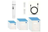 Darrahopens Home & Garden > Kitchenware > Food Storage Compact Vacuum Sealer for Food Storage with 15 Reusable Vacuum Bags