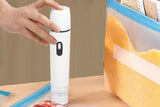 Darrahopens Home & Garden > Kitchenware > Food Storage Compact Vacuum Sealer for Food Storage with 15 Reusable Vacuum Bags