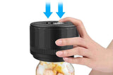 Darrahopens Home & Garden > Kitchenware > Food Storage Electric Mason Jar Vacuum Sealer Kit for Food Storage and Preservation
