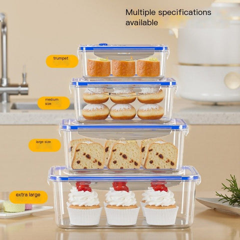 Darrahopens Home & Garden > Kitchenware > Food Storage FoodStorageContainerSetofFour-Small,Medium,Large,ExtraLarge