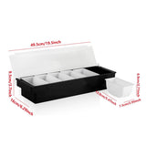 Darrahopens Home & Garden > Kitchenware > Food Storage Multi Compartment Fruit Box Food Storage Container for Fresh Fruit Preservation