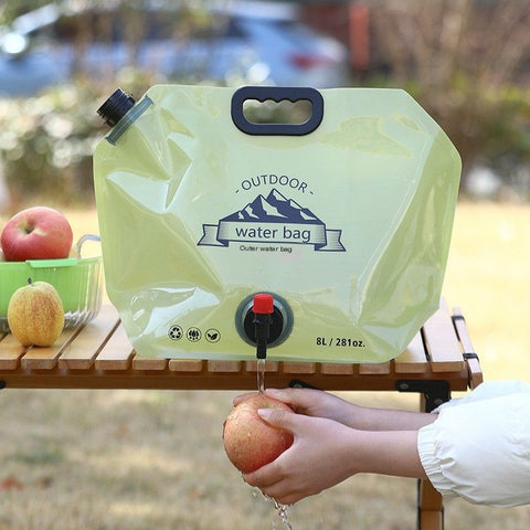 Darrahopens Home & Garden > Kitchenware > Food Storage Outdoor portable folding water storage bag-3L transparent