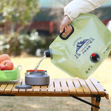 Darrahopens Home & Garden > Kitchenware > Food Storage Outdoor portable folding water storage bag-3L transparent