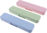 Darrahopens Home & Garden > Kitchenware > Food Storage Portable Cutlery Set, 3-Piece Camping Travel Cutlery Box, Multicolor