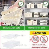 Darrahopens Home & Garden > Kitchenware > Food Storage Refrigerator Crisper Storage Box Food Organizer Container for Kitchen Fridge