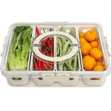 Darrahopens Home & Garden > Kitchenware > Food Storage Refrigerator Crisper Storage Box Food Organizer Container for Kitchen Fridge