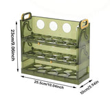 Darrahopens Home & Garden > Kitchenware > Food Storage Refrigerator Egg Organizer Side Door Storage Tray Egg Carton Holder Kitchen Box