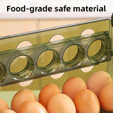 Darrahopens Home & Garden > Kitchenware > Food Storage Refrigerator Egg Organizer Side Door Storage Tray Egg Carton Holder Kitchen Box