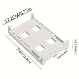 Darrahopens Home & Garden > Kitchenware > Food Storage Refrigerator Hanging Drink Organizer Can Holder for Space Saving Kitchen Storage