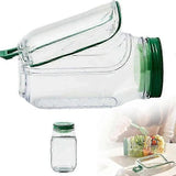 Darrahopens Home & Garden > Kitchenware > Food Storage Salad Container with Sauce Dressing Bowl Portable Leak Proof All in One Salad Box