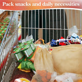 Darrahopens Home & Garden > Kitchenware > Food Storage Set of 10 Reusable Mesh Produce Bags, Washable Grocery Storage Bags