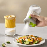 Darrahopens Home & Garden > Kitchenware > Food Storage Spice Jars - Storage Containers for Herbs and Spices in the Kitchen - Measuring Cups for Herbs - Household Jars for MSG and Salt - Multifunctional Measuring Cups for Herbs in the Kitchen (Green)