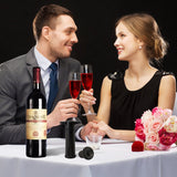 Darrahopens Home & Garden > Kitchenware > Food Storage Vacu Vin Wine Saver Pump with Stoppers Black Keeps Wine Fresh