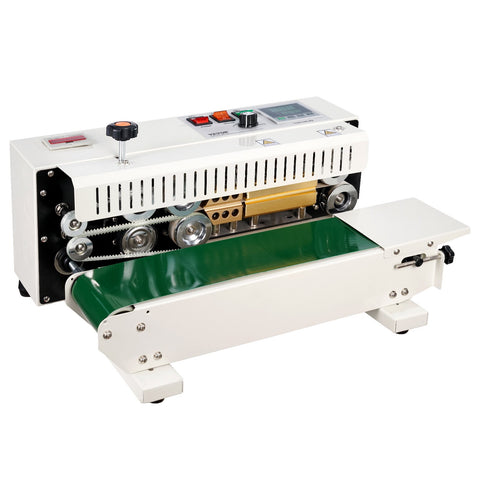 Darrahopens Home & Garden > Kitchenware > Food Storage VEVOR Continuous Bag Band Sealing Machine Horizontal Band Sealer Count Function