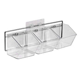 Darrahopens Home & Garden > Kitchenware > Food Storage Wall Mounted Storage Container 3 Layer Wall Hanging Kitchen Storage Box for Garlic Ginger Onion Horizontal Hanging In Australia - Darrahopens