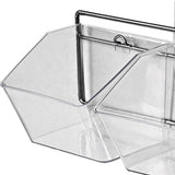 Darrahopens Home & Garden > Kitchenware > Food Storage Wall Mounted Storage Container 3 Layer Wall Hanging Kitchen Storage Box for Garlic Ginger Onion Horizontal Hanging In Australia - Darrahopens