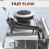 Darrahopens Home & Garden > Kitchenware > Food Storage Water Tank Funnel for  Espresso Machine Accessories, Water Tank Quick Access Espresso Long Funnel, Silicone Food Grade, for Coffee Maker with Water Tank at The Back