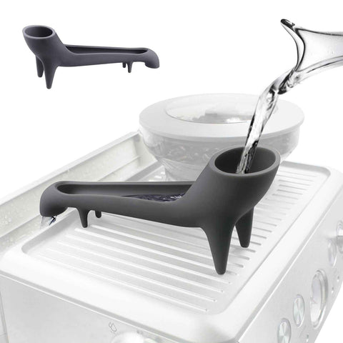 Darrahopens Home & Garden > Kitchenware > Food Storage Water Tank Funnel for  Espresso Machine Accessories, Water Tank Quick Access Espresso Long Funnel, Silicone Food Grade, for Coffee Maker with Water Tank at The Back