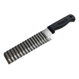 Darrahopens Home & Garden > Kitchenware JELLY KNIFE Stainless Steel Blade Potato Vegetable Crinkle Wavy Cutter Slicer