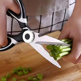 Darrahopens Home & Garden > Kitchenware > Kitchen Knives 1-Pack Stainless Steel Kitchen Scissors – Heavy-Duty Multipurpose Shears for Food, Chicken Bones & Fish In Australia - Darrahopens