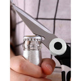 Darrahopens Home & Garden > Kitchenware > Kitchen Knives 1-Pack Stainless Steel Kitchen Scissors – Heavy-Duty Multipurpose Shears for Food, Chicken Bones & Fish In Australia - Darrahopens