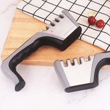 Darrahopens Home & Garden > Kitchenware > Kitchen Knives 4-in-1 Knife Sharpener - Professional with Scissor Sharpener - 4-Position Pull-Through Sharpener for Kitchen Knives