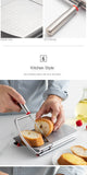 Darrahopens Home & Garden > Kitchenware > Kitchen Knives A stainless steel cheese slicer with scales-With scale