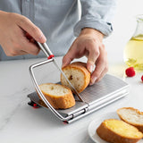 Darrahopens Home & Garden > Kitchenware > Kitchen Knives A stainless steel cheese slicer with scales-With scale