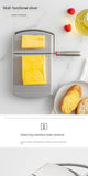 Darrahopens Home & Garden > Kitchenware > Kitchen Knives A stainless steel cheese slicer with scales-With scale