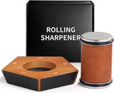 Darrahopens Home & Garden > Kitchenware > Kitchen Knives CARLA HOME Rolling Knife Sharpener Kit with 5 Magnetic Angles (12°/15°/17°/19°/22°) for Chef & Home Kitchen Use