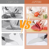 Darrahopens Home & Garden > Kitchenware > Kitchen Knives CARLA HOME Rolling Knife Sharpener Kit with 5 Magnetic Angles (12°/15°/17°/19°/22°) for Chef & Home Kitchen Use